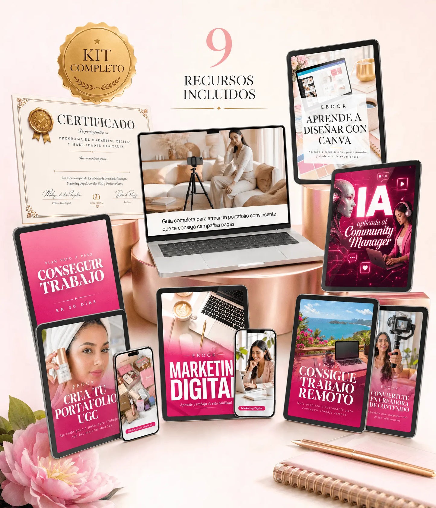 PROFESIONAL DIGITAL: EL MASTER COMPLETO PARA TRABAJAR REMOTO, COBRAR POR TUS SERVICIOS Y VIVIR DE LAS REDES