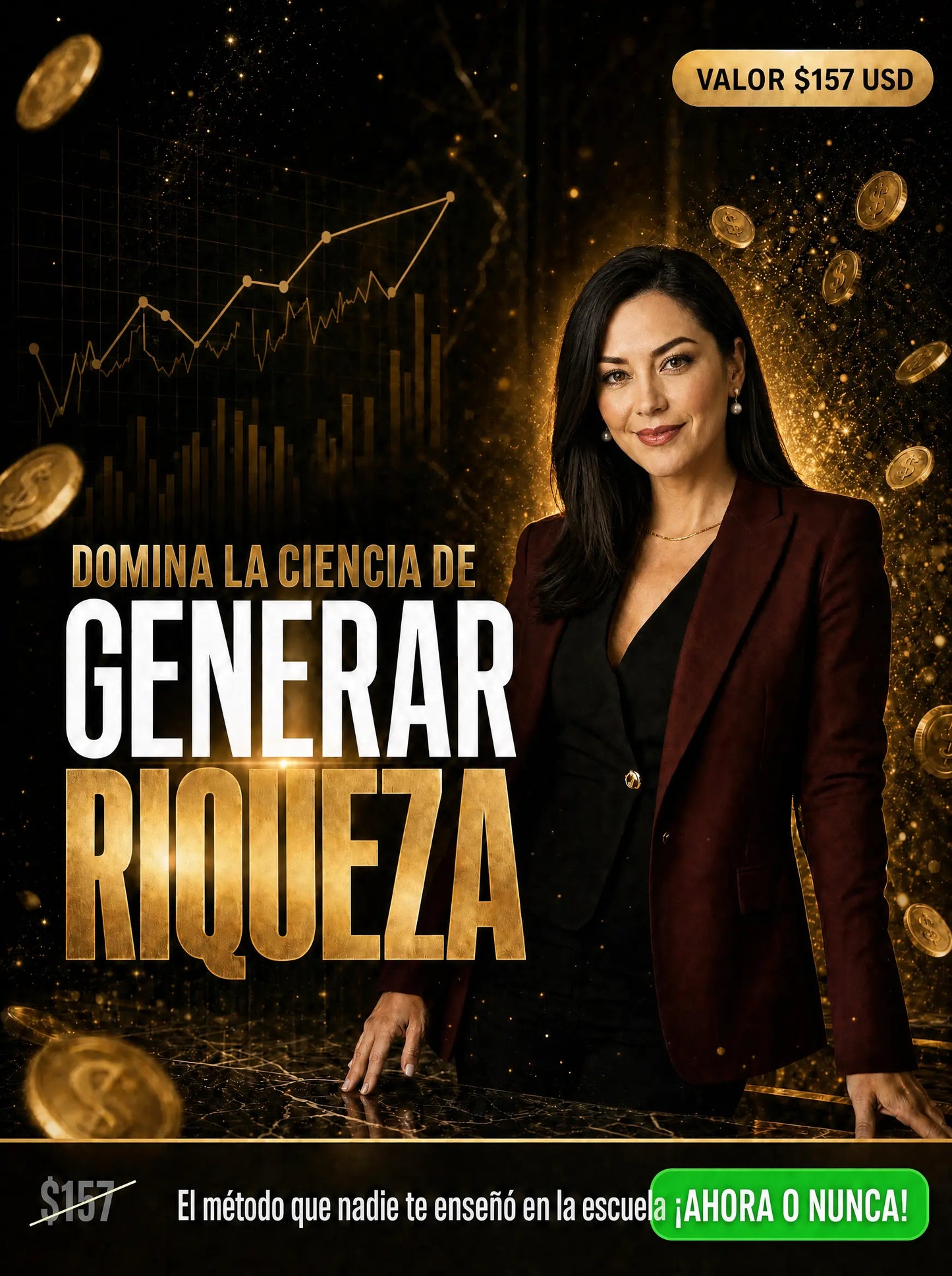 Genera la ciencia de las ventas y la riqueza con M. Pasos 💰